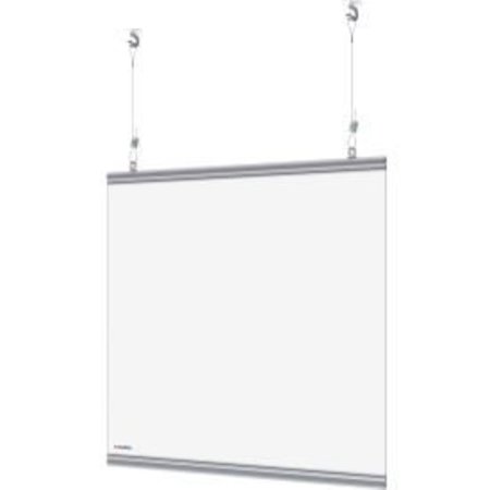 TESTRITE INSTRUMENT CO GEC&#153; Hanging Cashier Shield, 28"W x 22"H, 2/Pack TT-1976